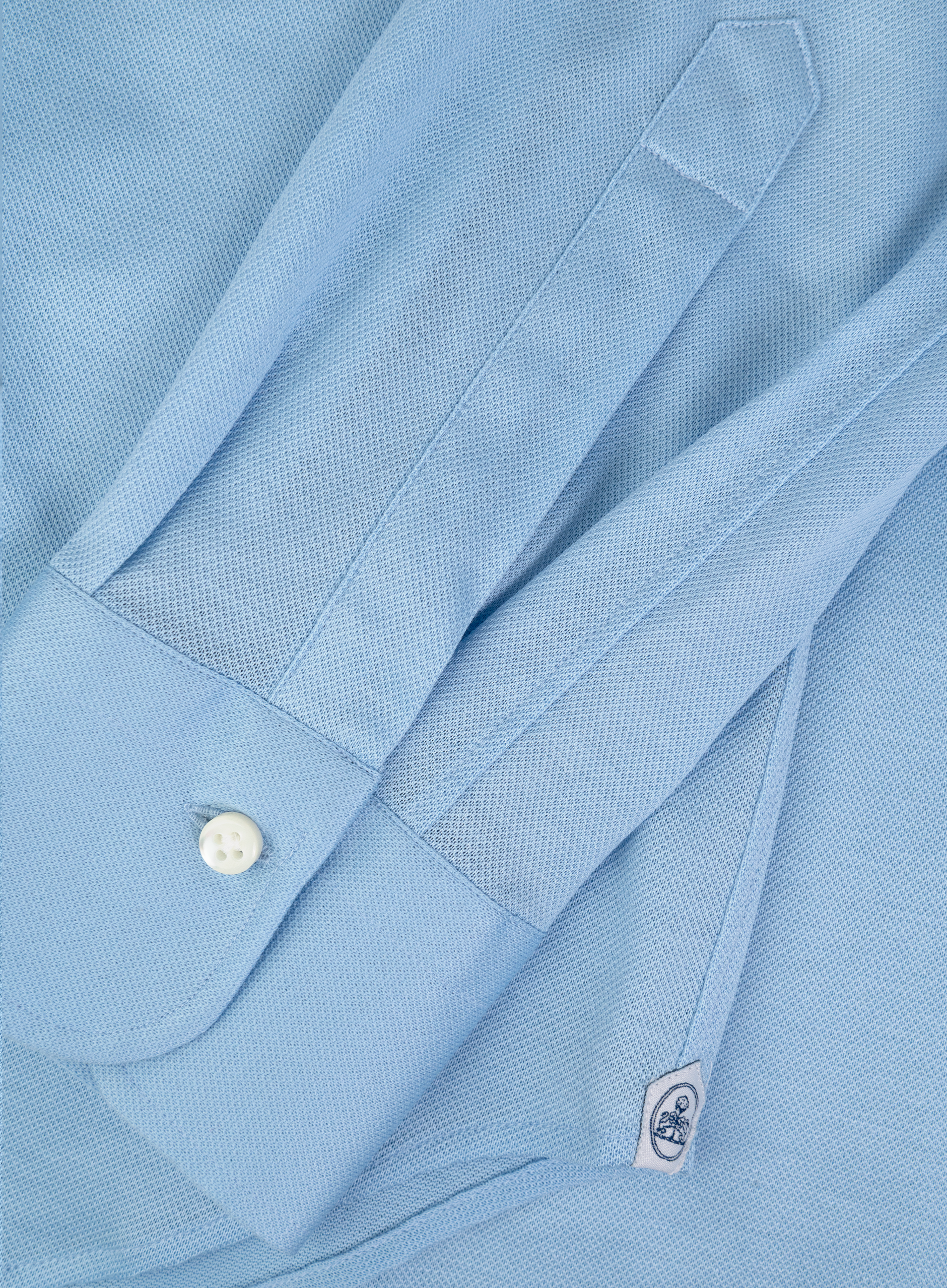 Shirt van katoen | FULL_WIDTH | MID.BLAUW