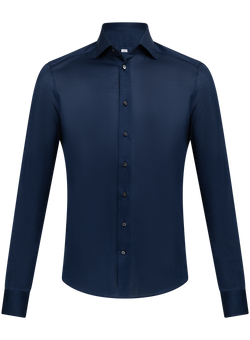 Overhemd in katoen | BLUE NAVY