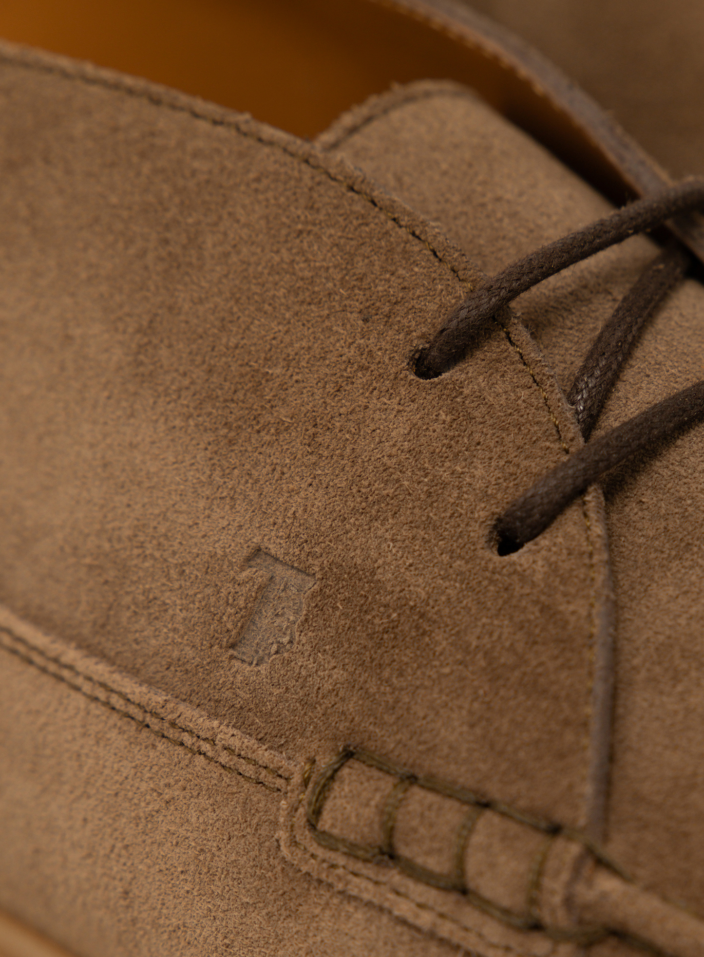 Suède desert boots | Bruin