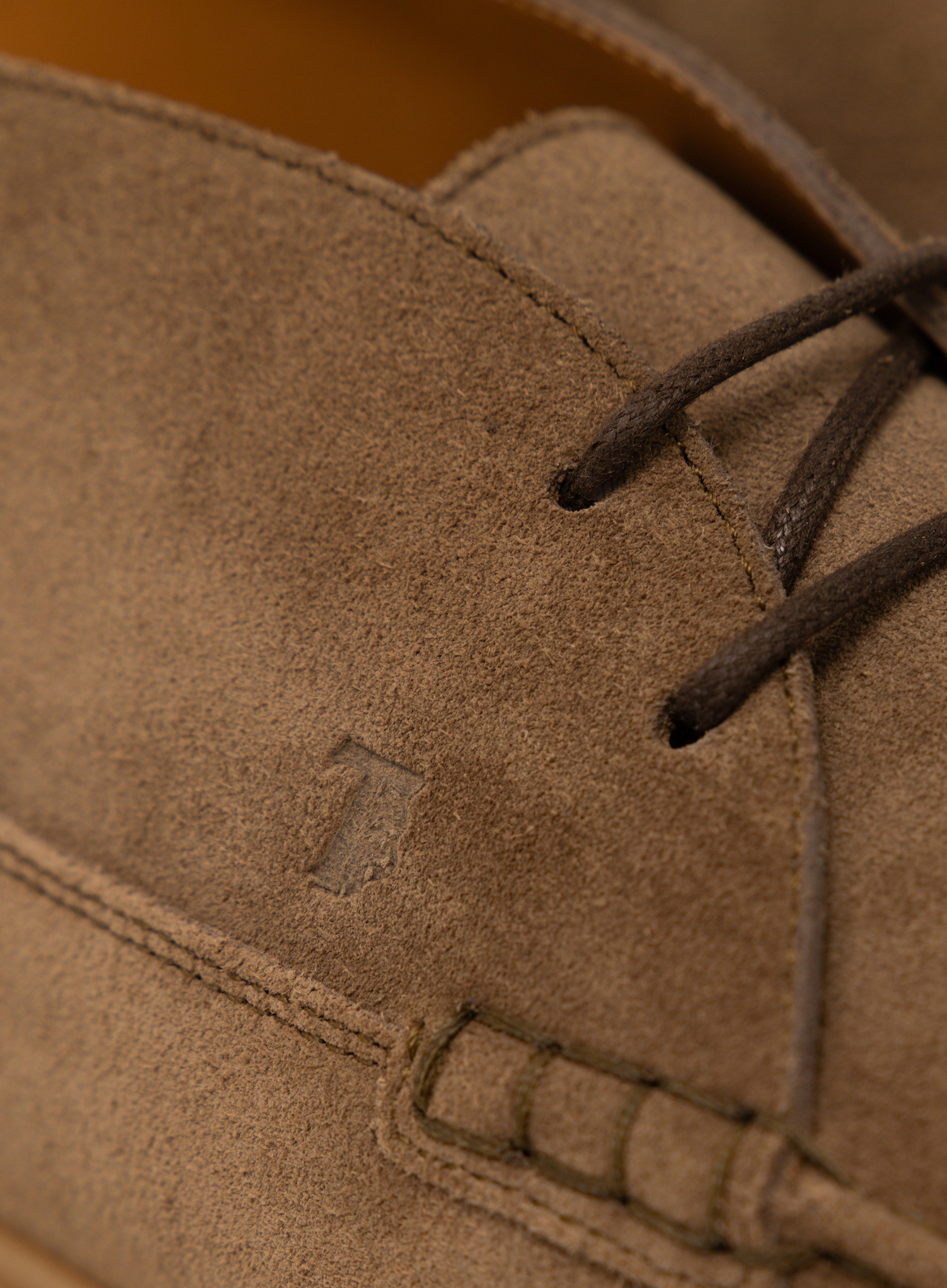 Suède desert boots | Bruin