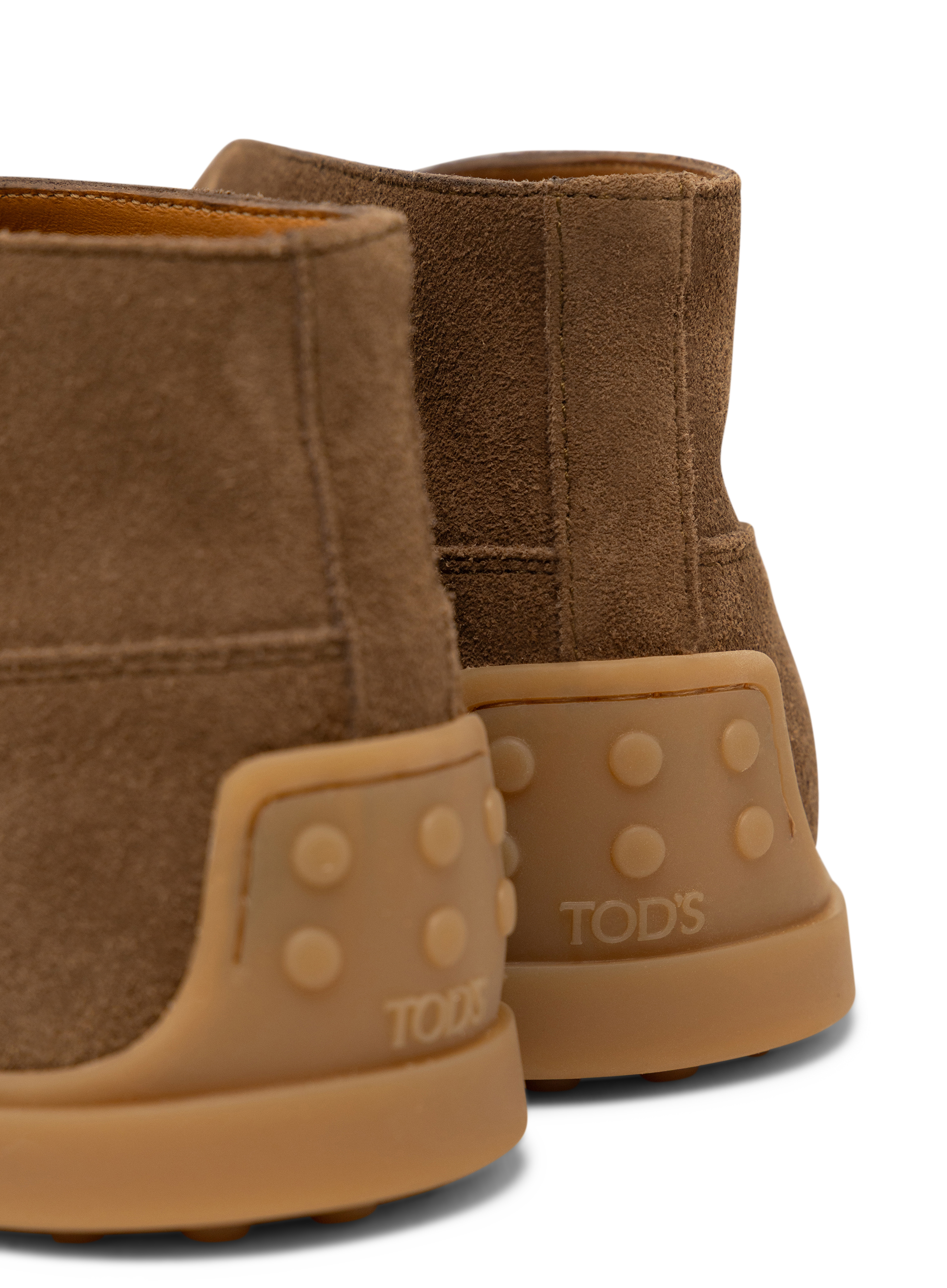 Suède desert boots | Bruin