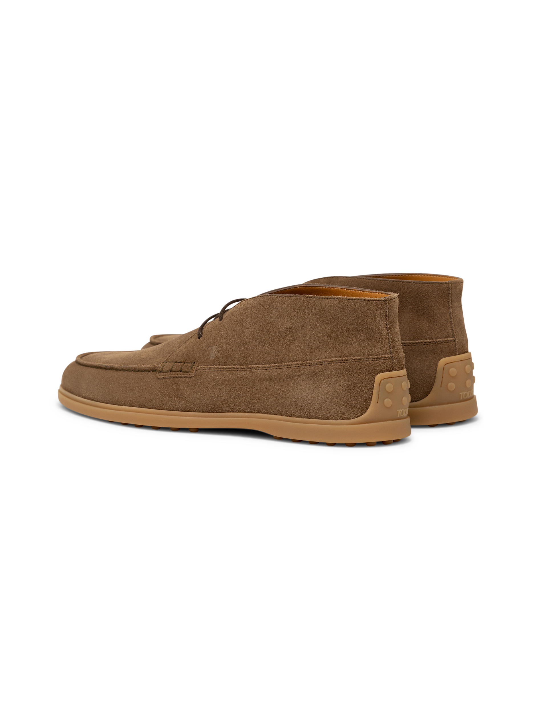 Suède desert boots | Bruin