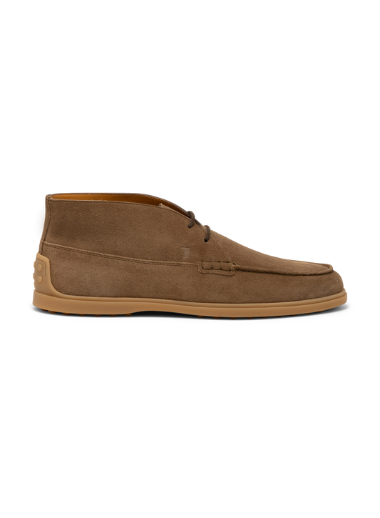 Suède desert boots | Bruin