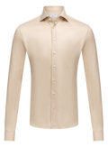 Overhemd in katoen | Beige