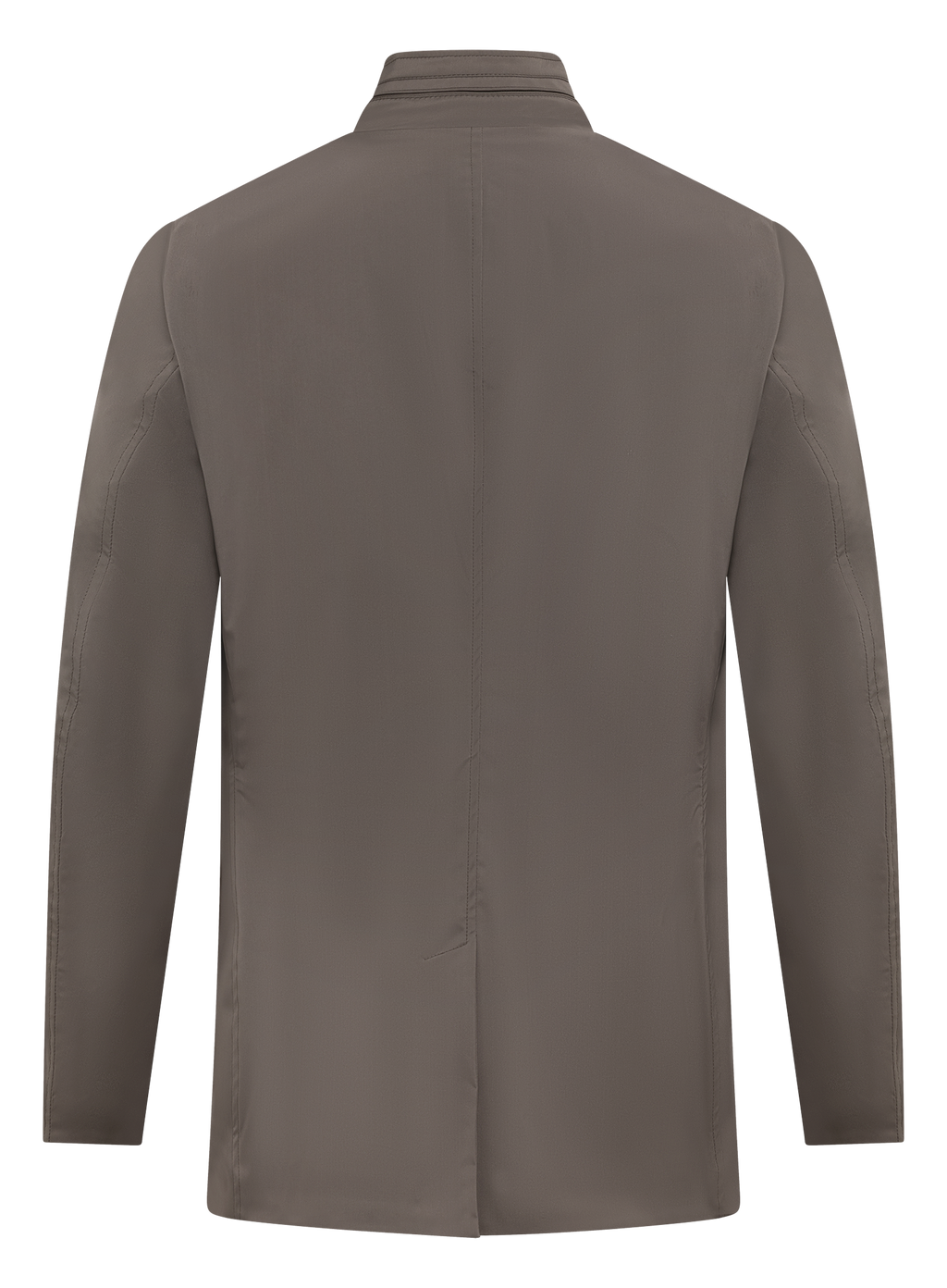 Blazer jack van zijde | TAUPE