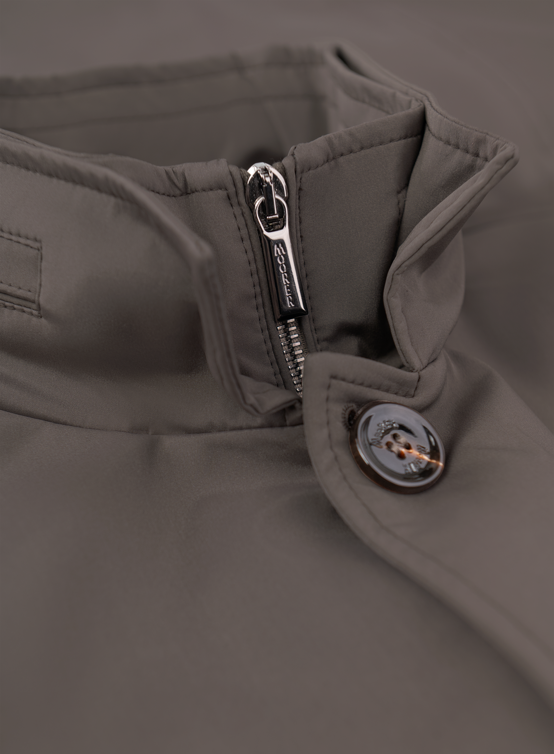 Blazer jack van zijde | FULL_WIDTH | TAUPE