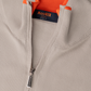 Half-zip trui van zijde en katoen | FULL_WIDTH | Beige