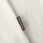 Half-zip slipover van katoen en zijde | Wit