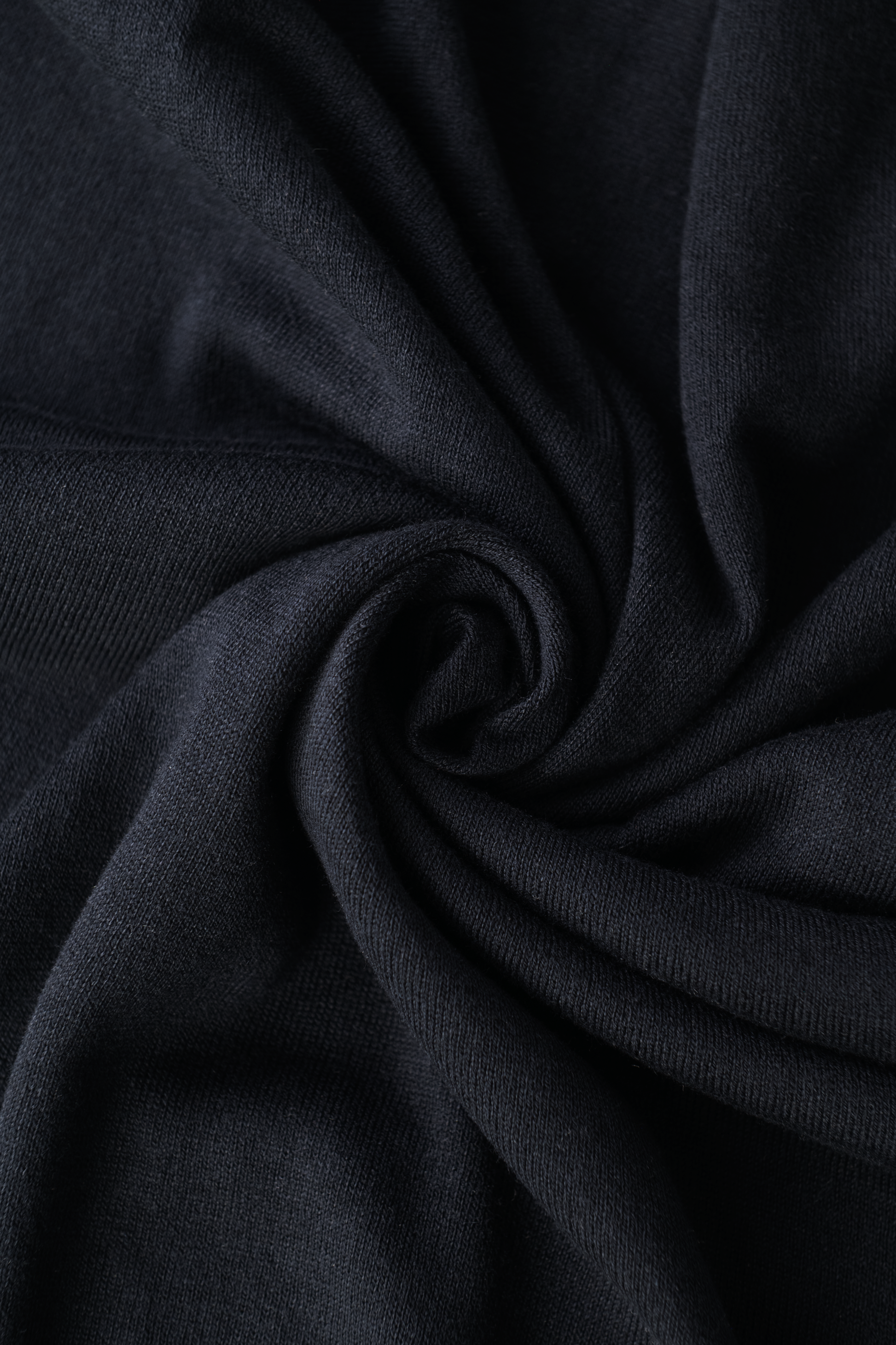 Half-zip trui van zijde en katoen | FULL_WIDTH | BLUE NAVY
