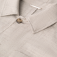 Shirt jacket van wol, zijde en linnen | Beige Melee