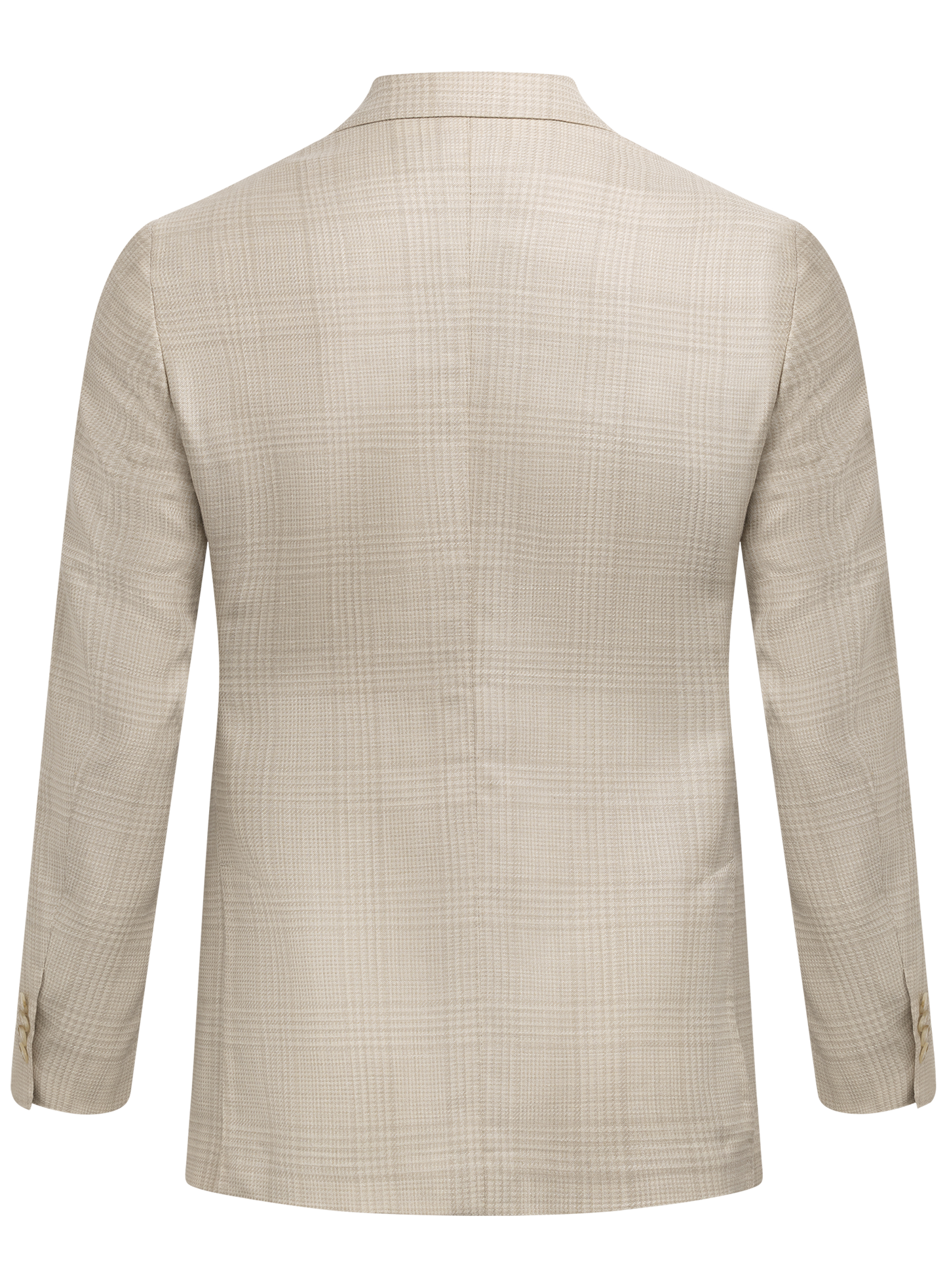 Jasje van wol, zijde en linnen | TAUPE BEIGE