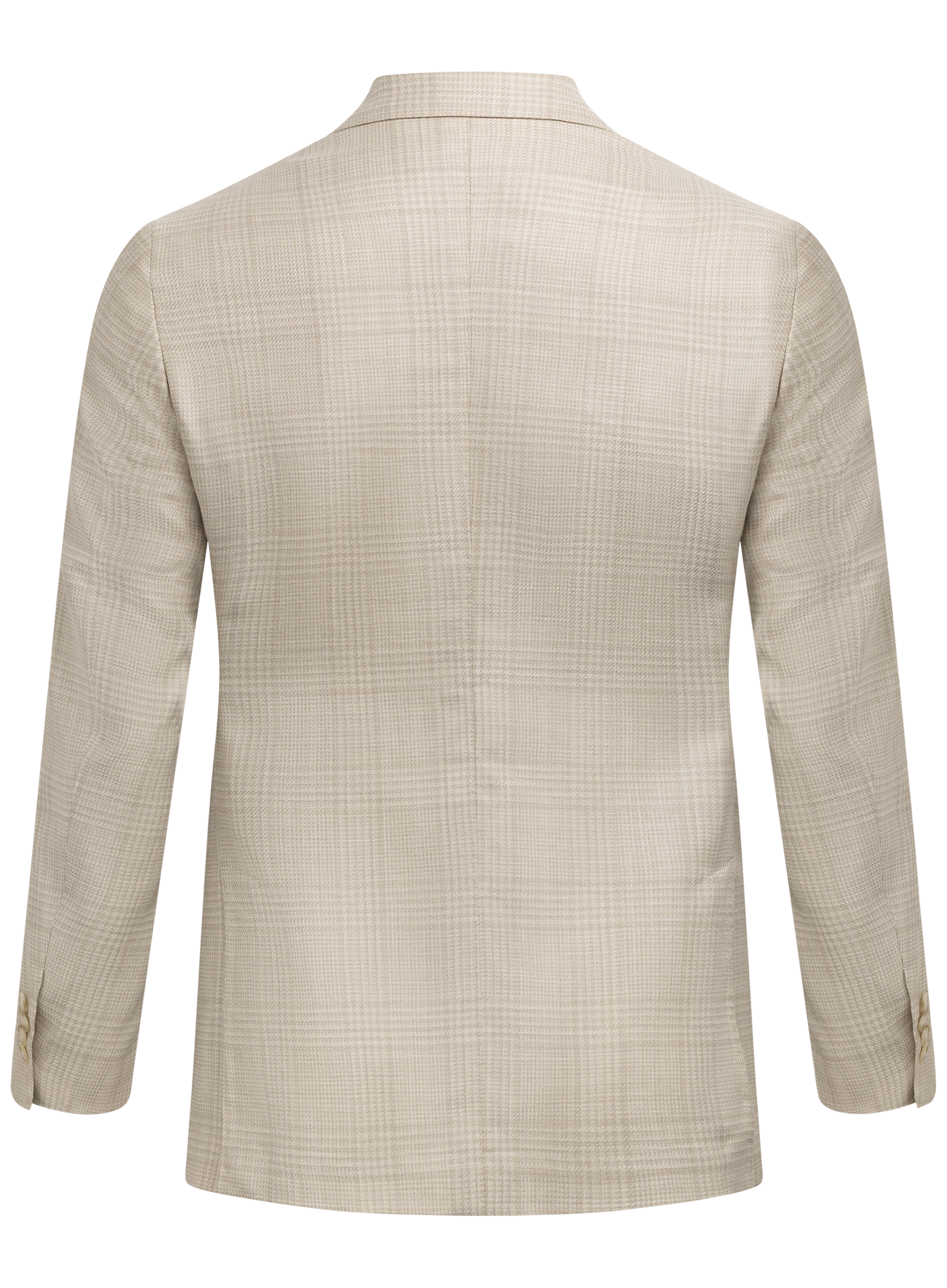 Jasje van wol, zijde en linnen | TAUPE BEIGE