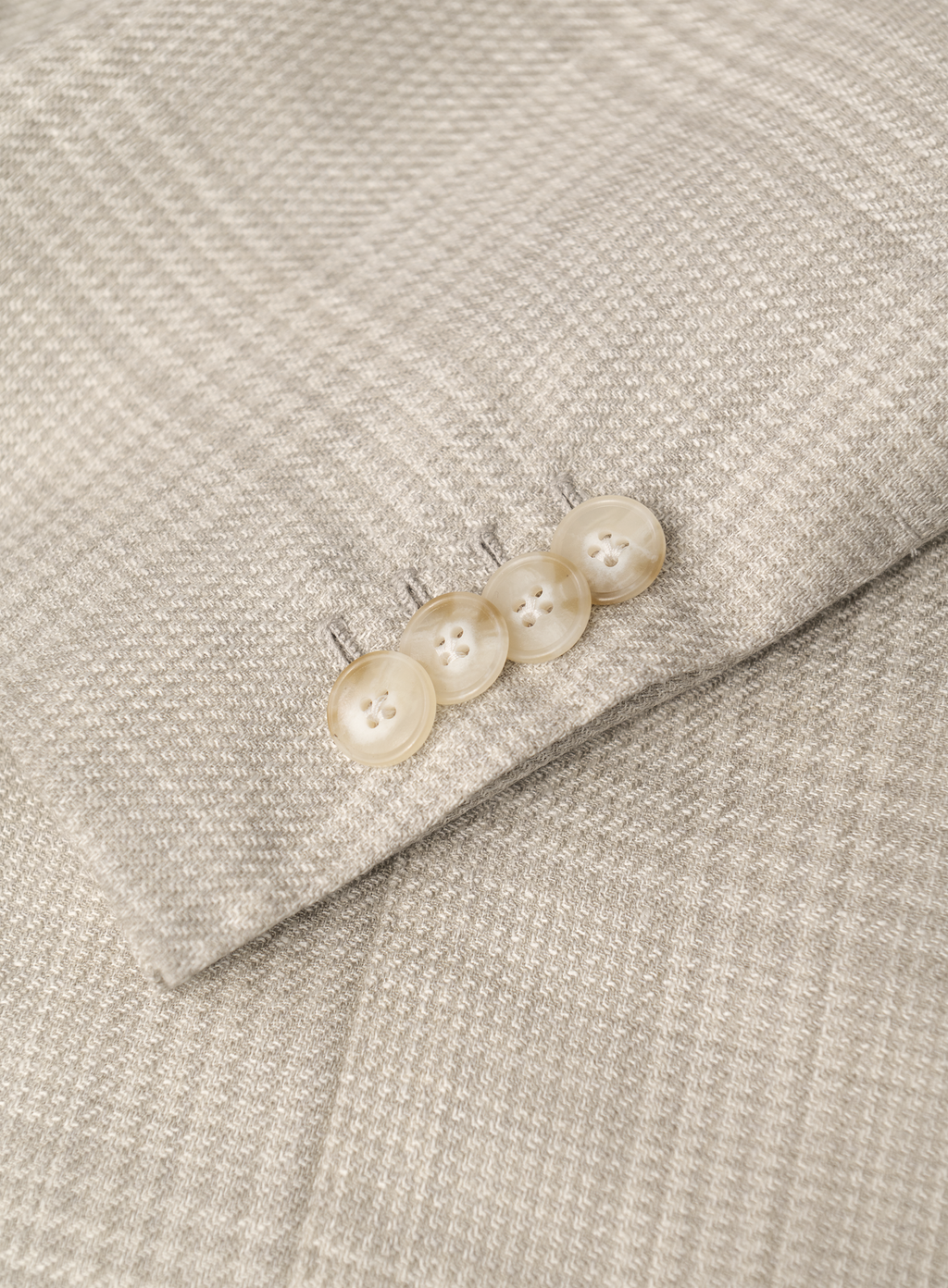Jasje van wol, zijde en linnen | FULL_WIDTH | TAUPE BEIGE