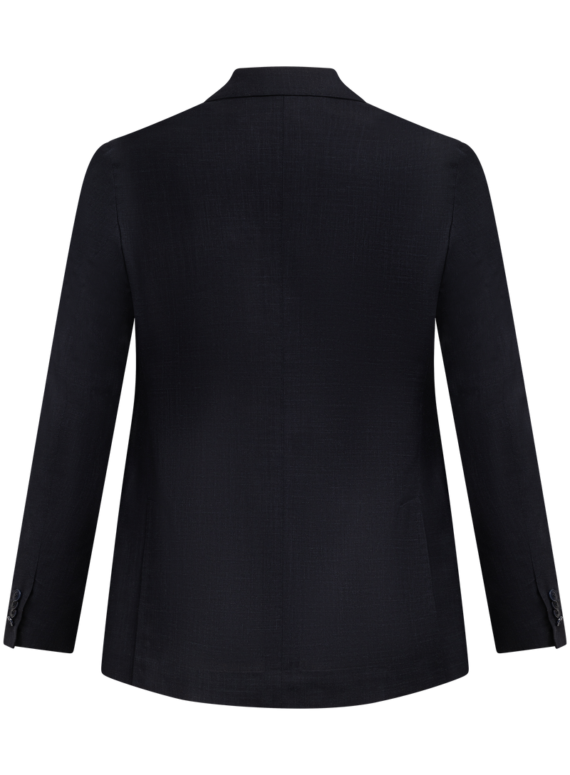 Jacket made of wool, silk and linen