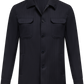Pak met shirt jacket | BLUE NAVY
