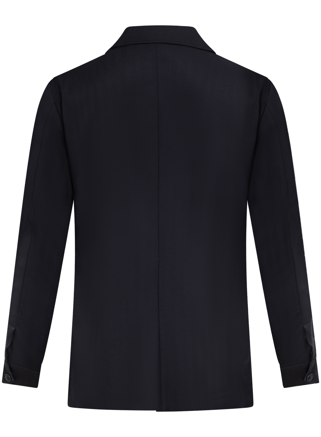 Pak van wol met shirt jacket | BLUE NAVY