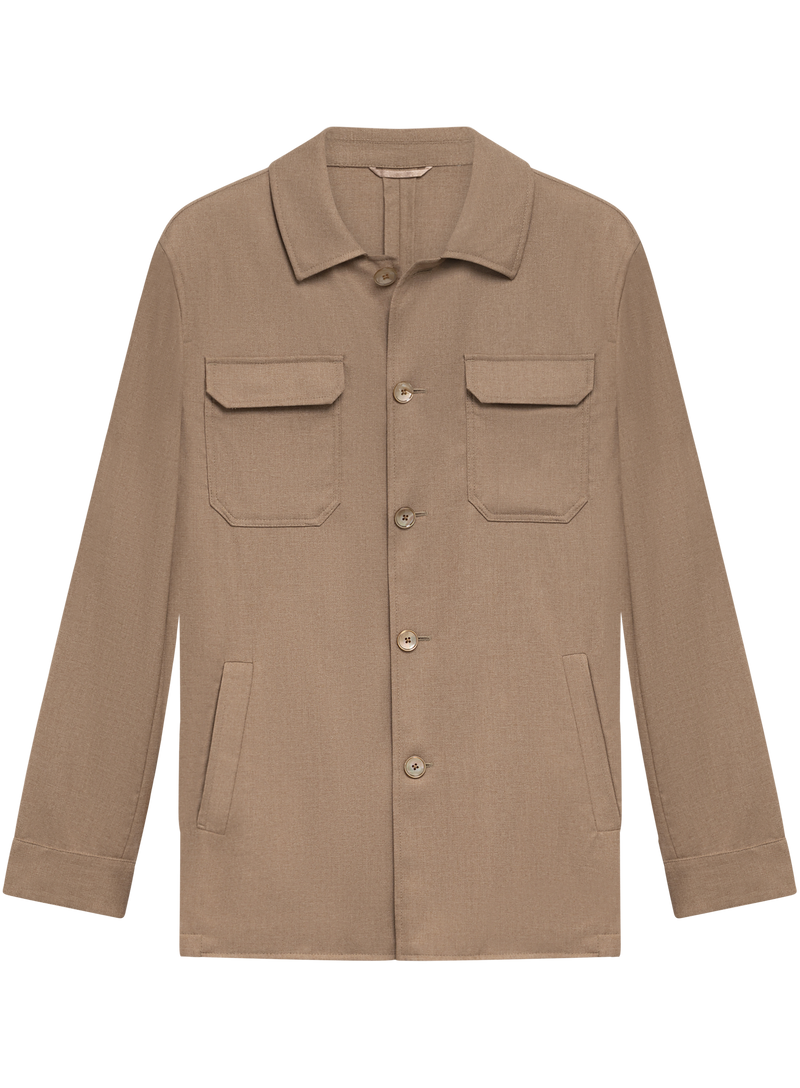 Suit with shirt jacket