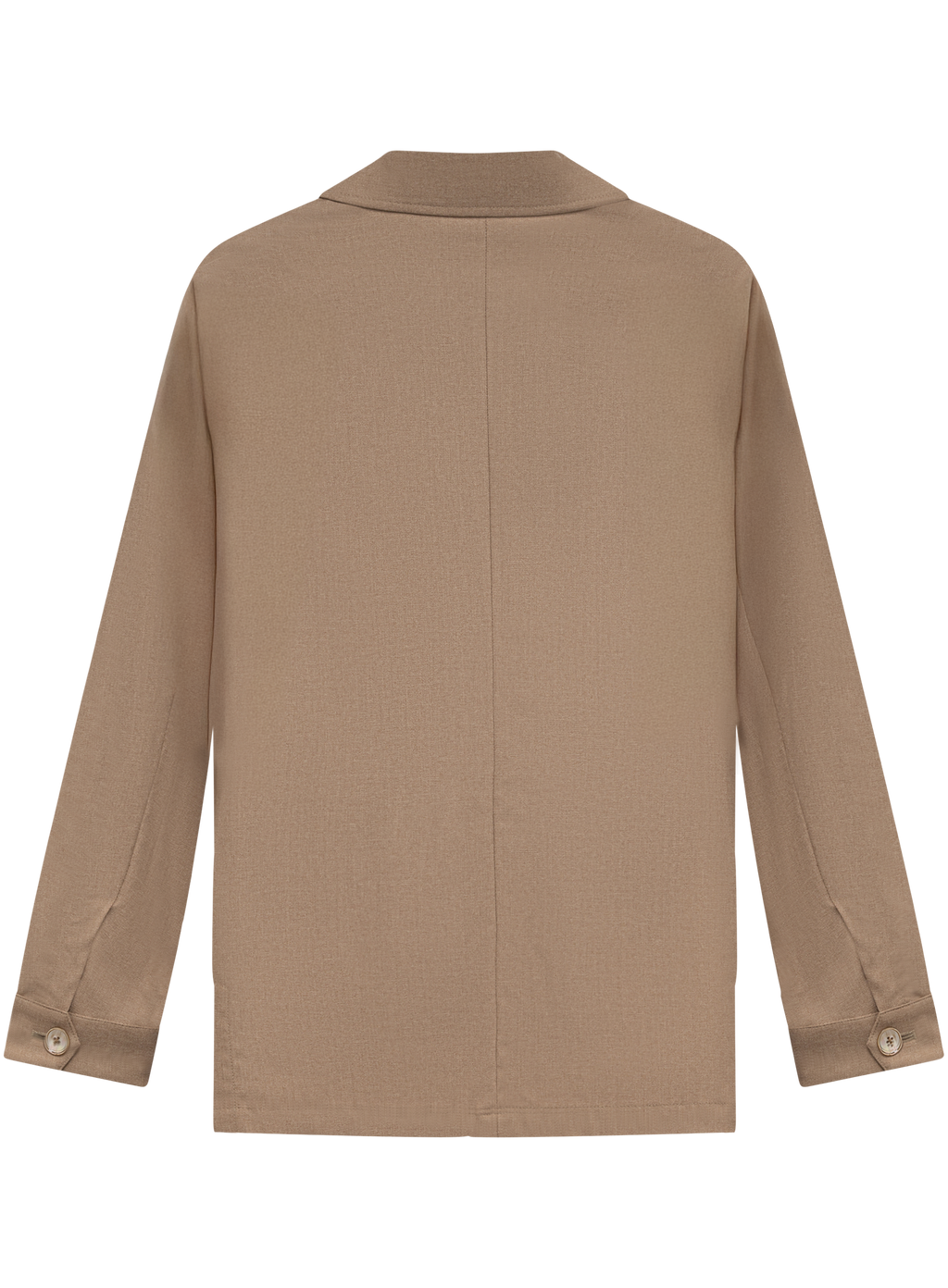 Pak met shirt jacket | Licht Bruin