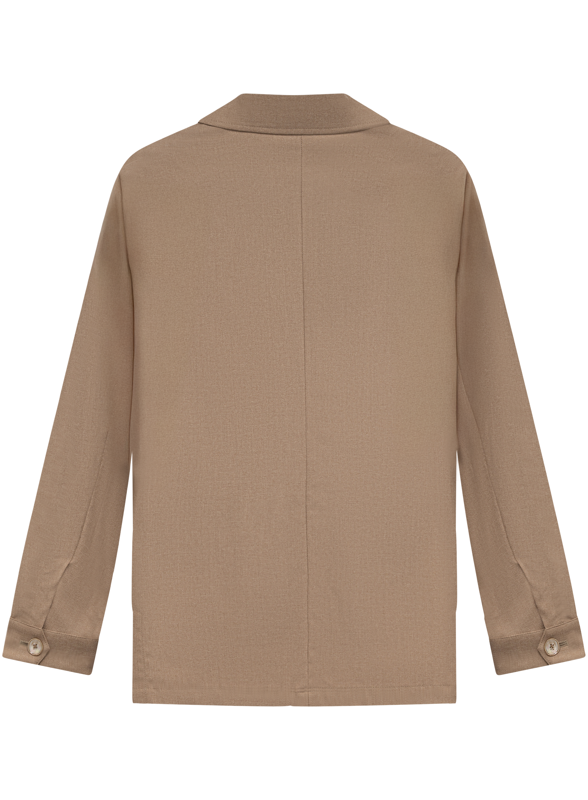 Pak met shirt jacket | Licht Bruin