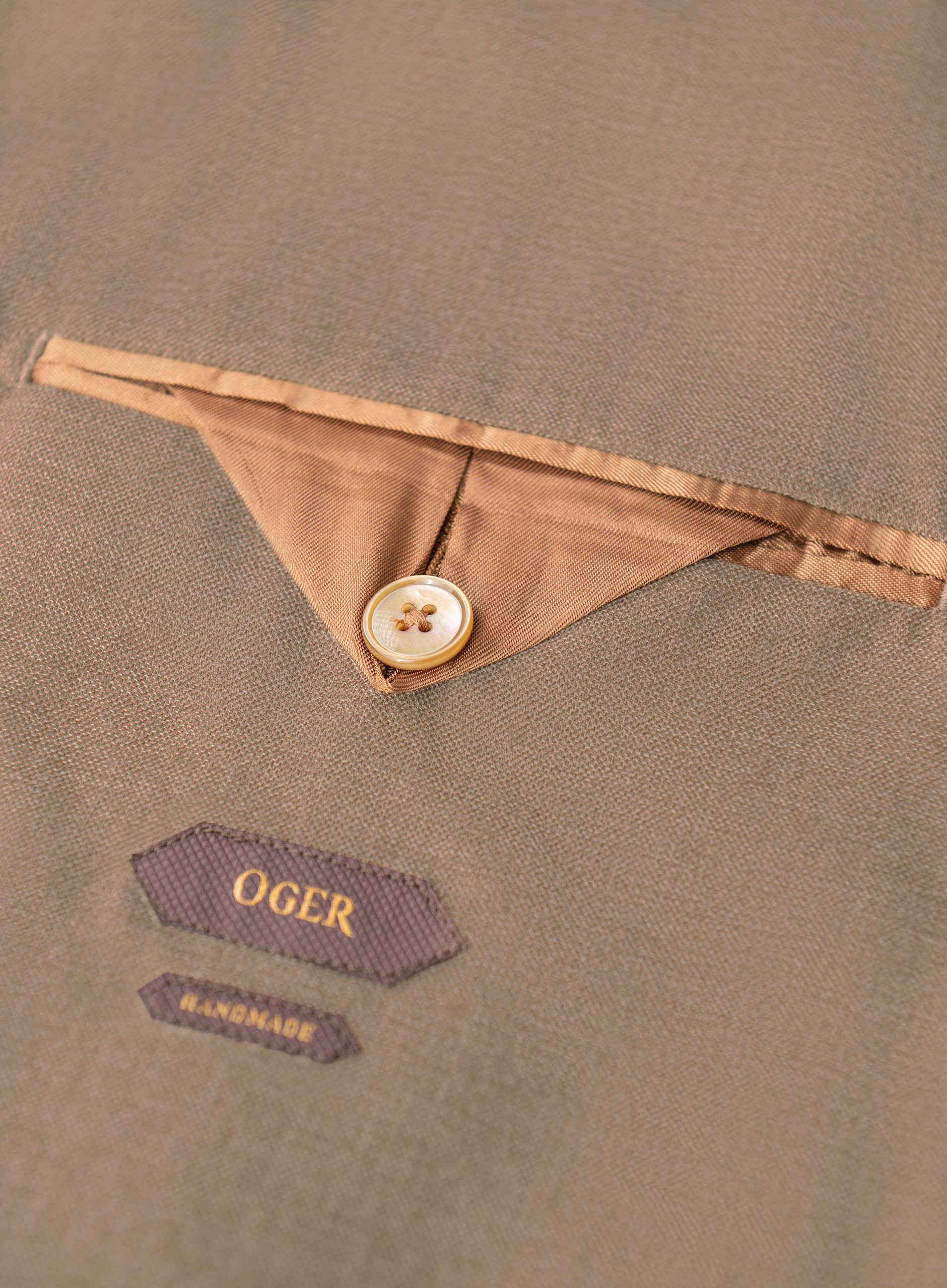 Pak met shirt jacket | Licht Bruin