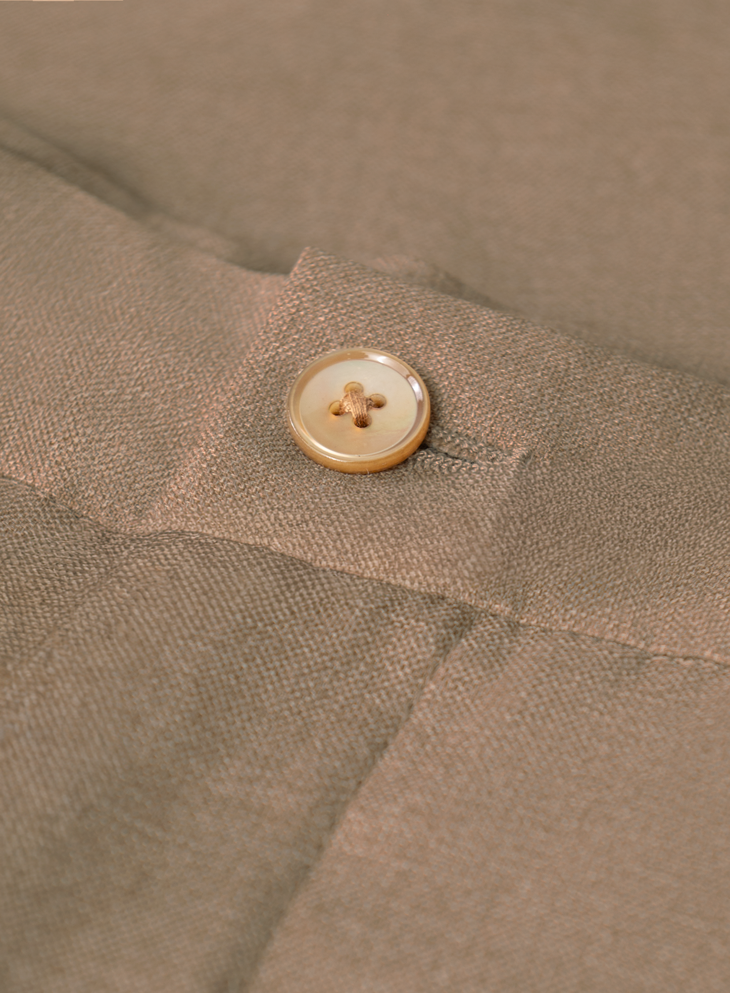 Pak met shirt jacket | Licht Bruin