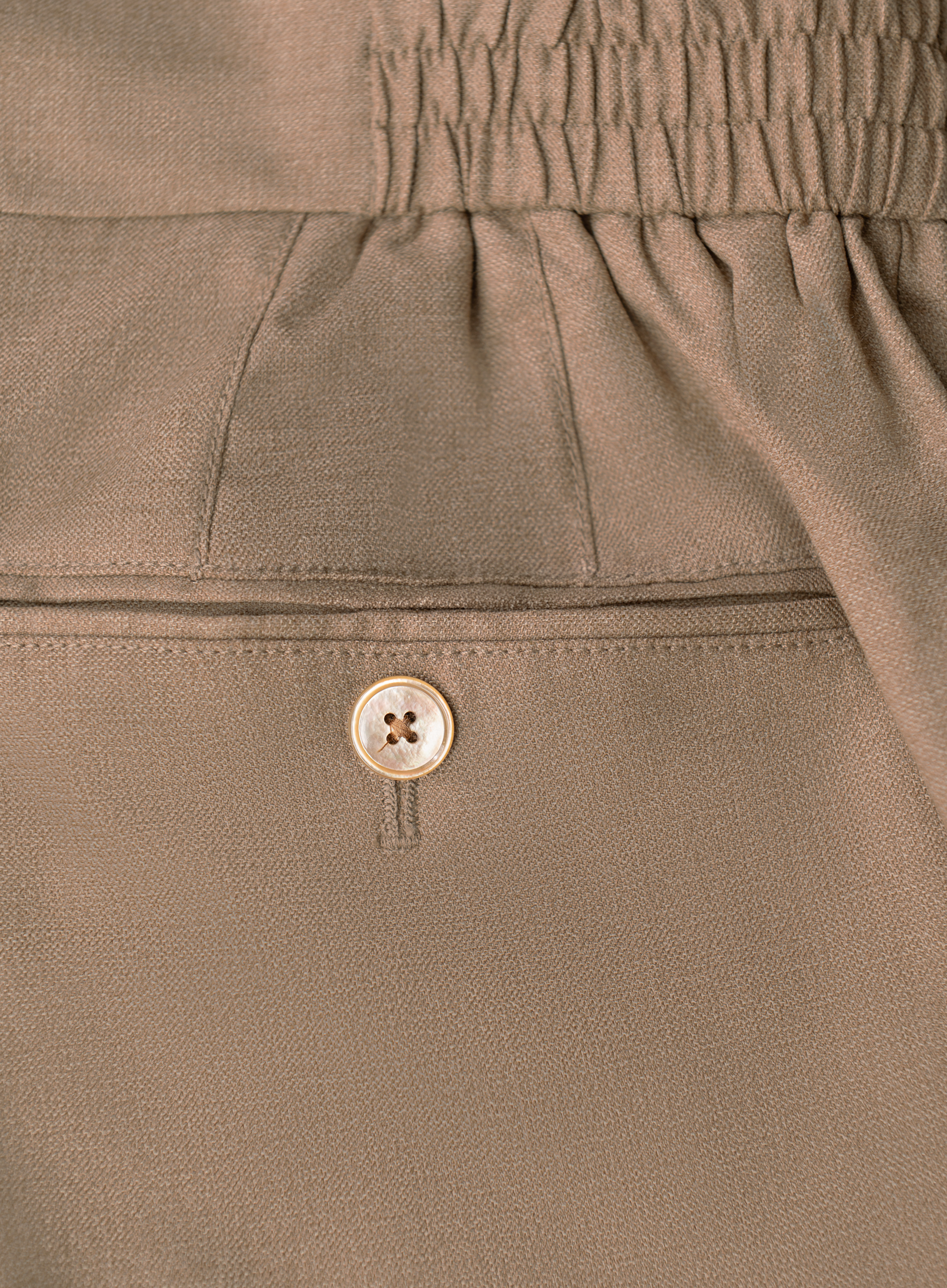 Pak met shirt jacket | Licht Bruin