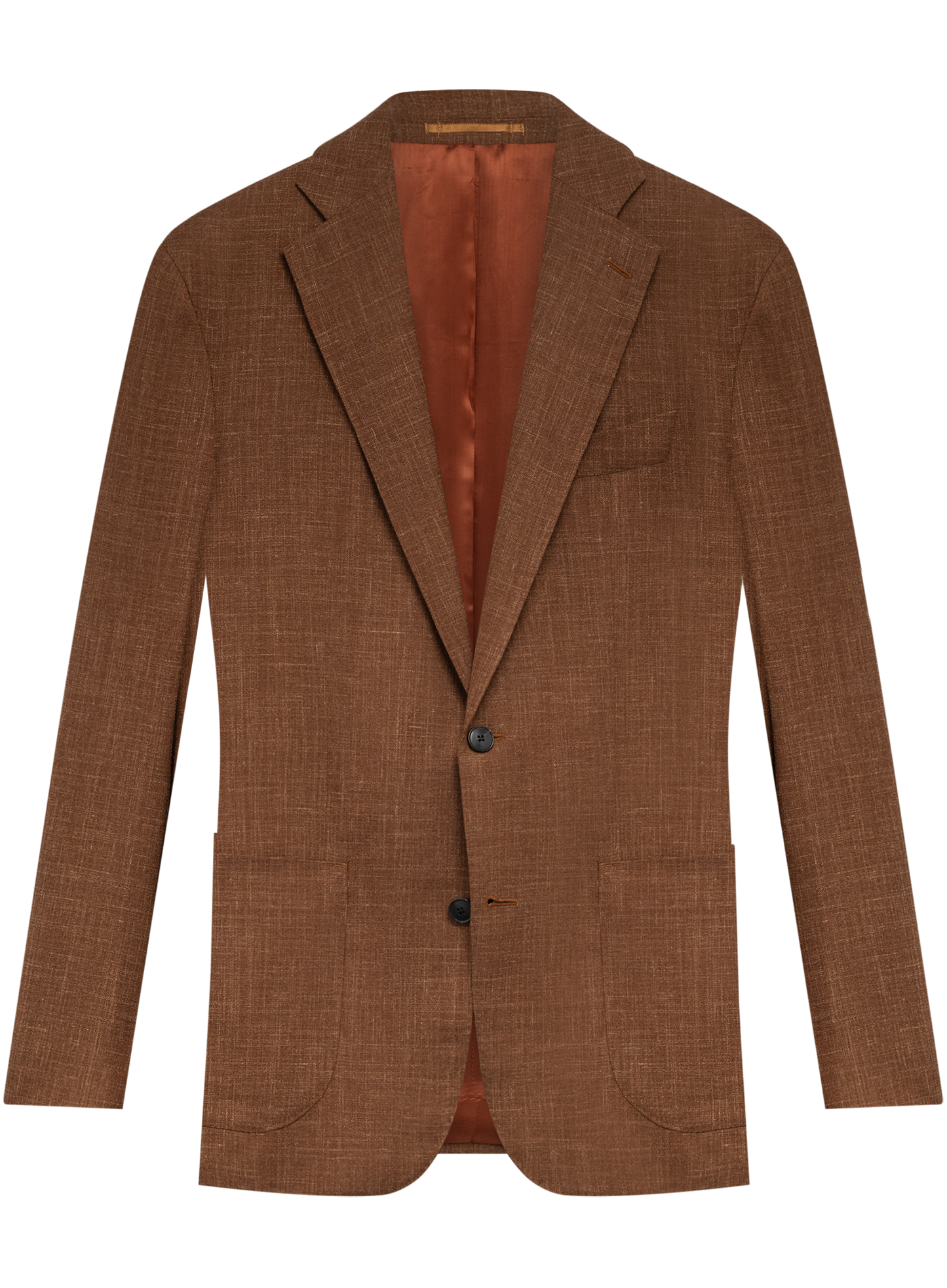 Pak van wol, zijde en linnen | Bruin