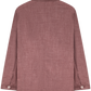 Pak met shirt jacket van wol, zijde en linnen (loro piana-stof) | OUD ROZE