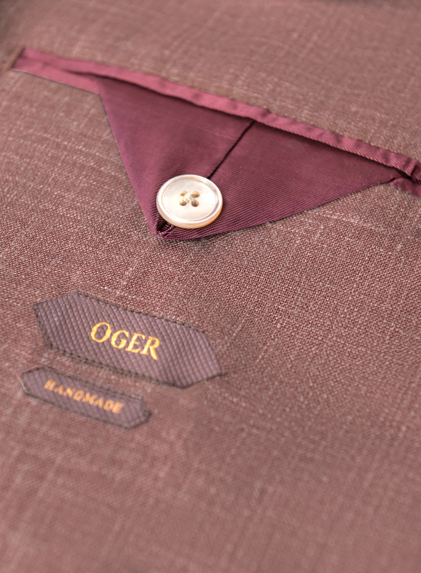 Pak met shirt jacket van wol, zijde en linnen (loro piana-stof) | FULL_WIDTH | OUD ROZE