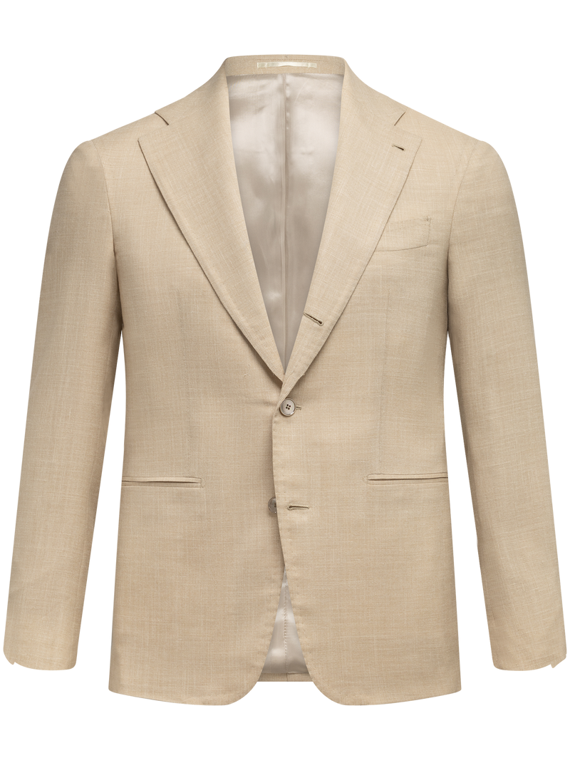 Suit of wool, silk and linen