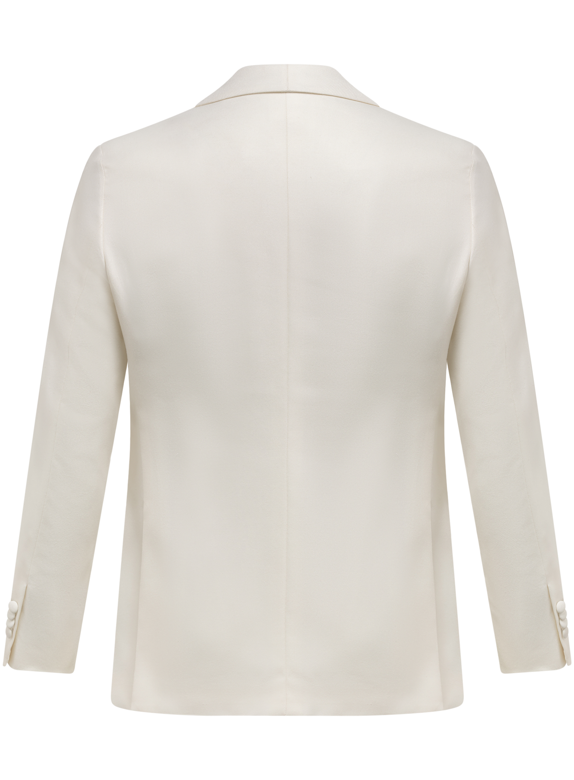 Smokingjasje van bamboe | Wit