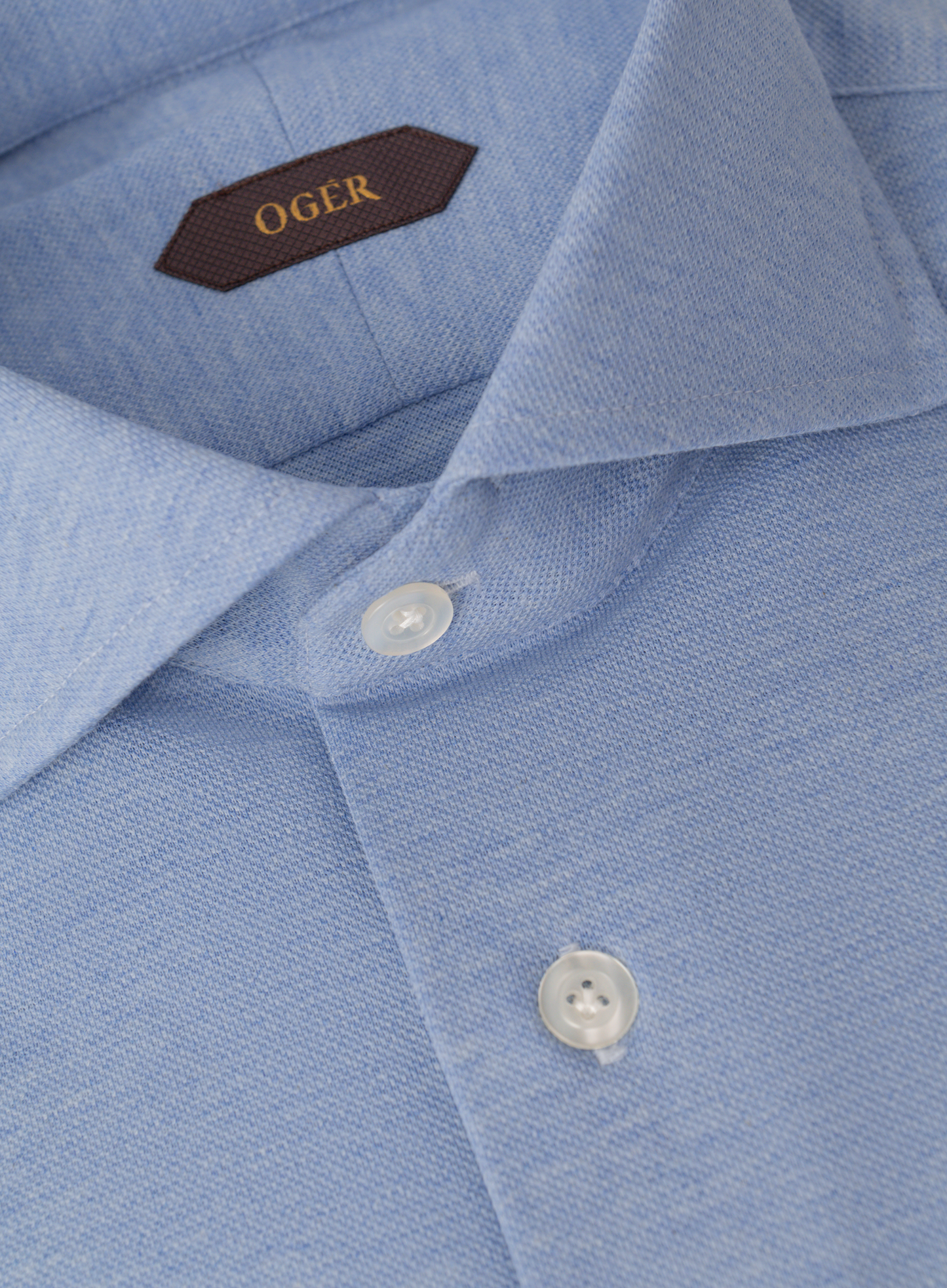 Katoenen shirt | FULL_WIDTH | Blauw