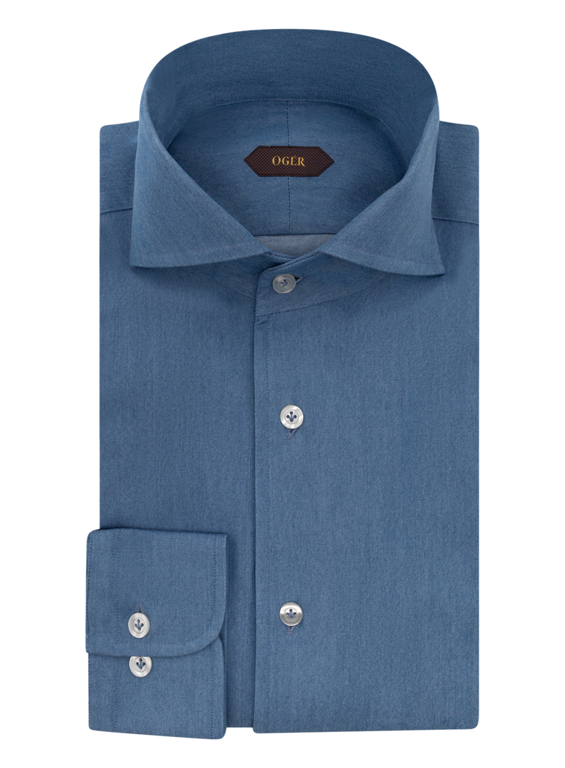 Denim cotton shirt