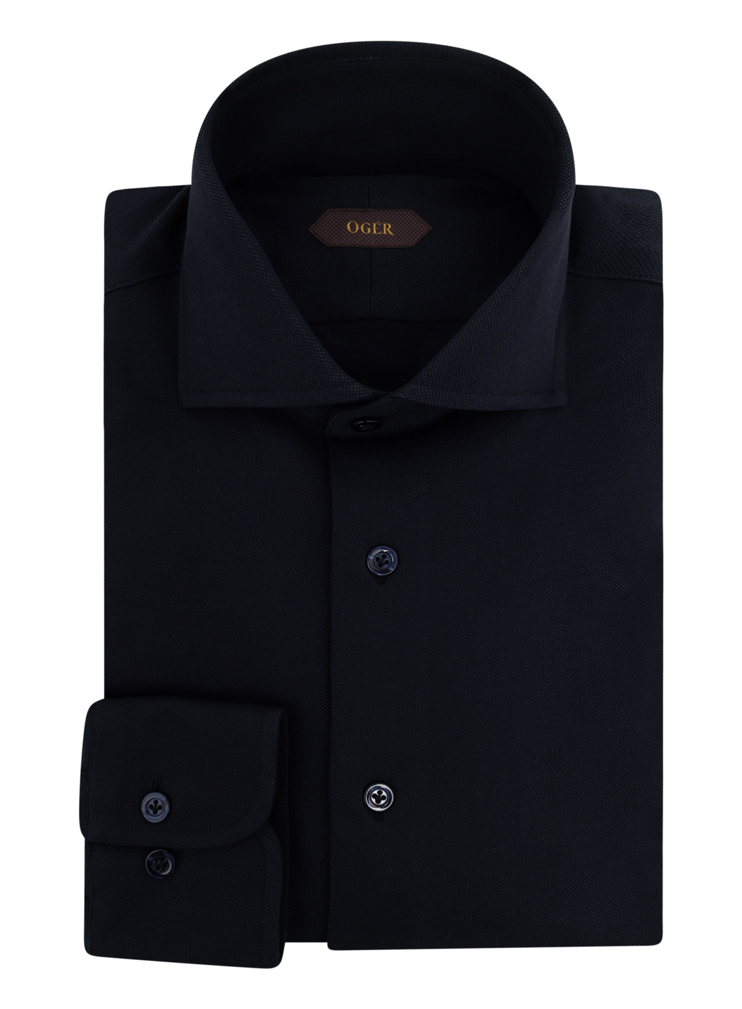 Katoen shirt | FULL_WIDTH | BLUE NAVY