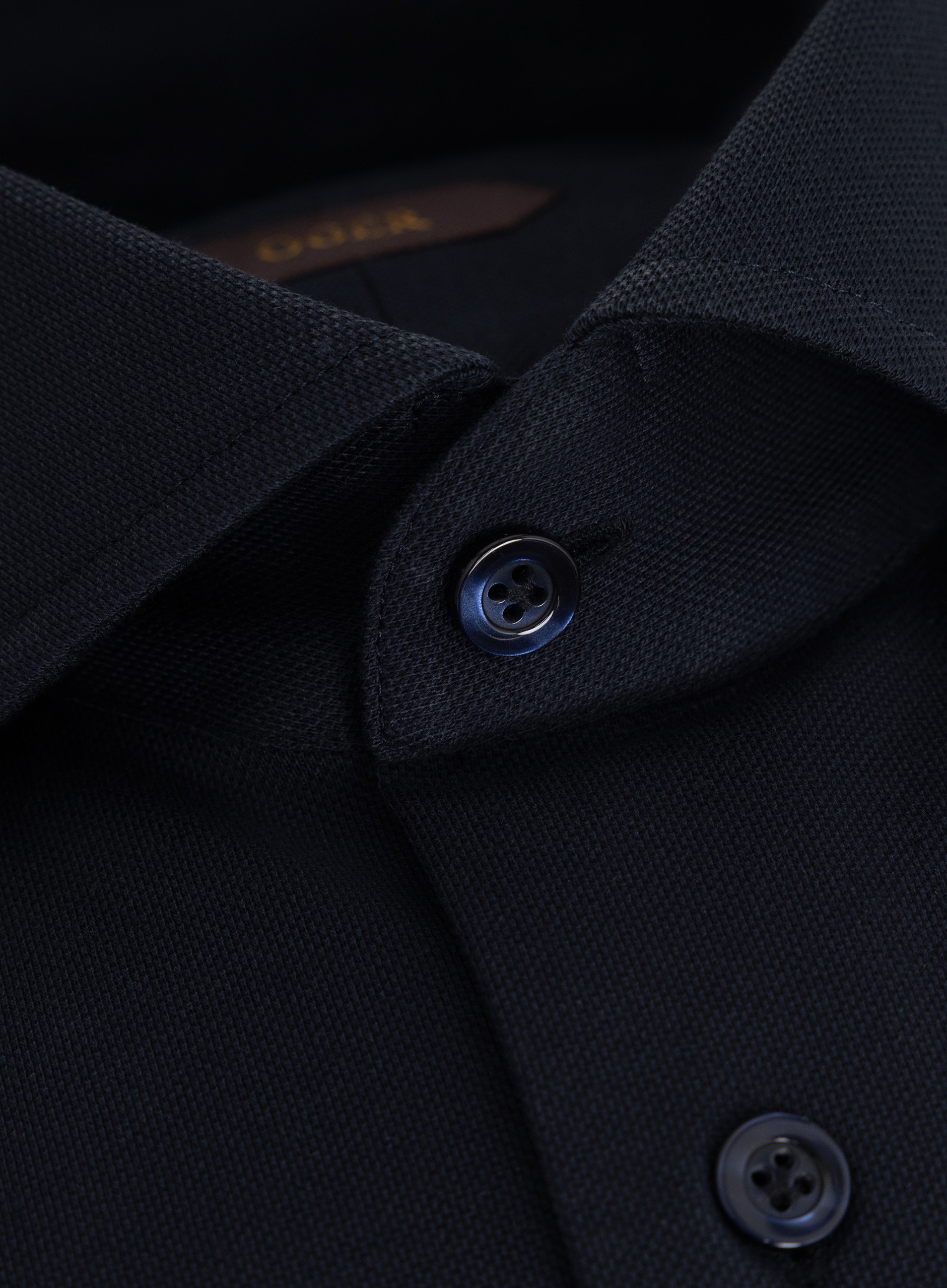 Katoen shirt | FULL_WIDTH | BLUE NAVY