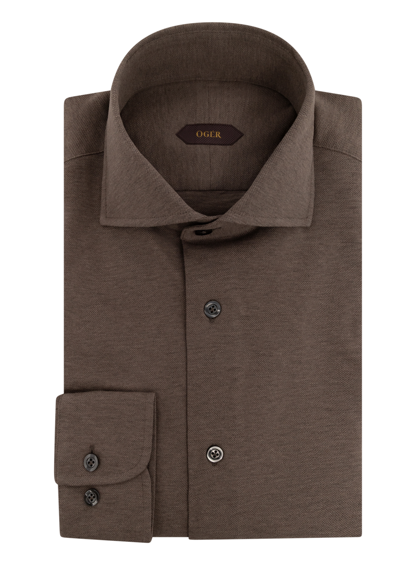 Katoen shirt | FULL_WIDTH | TAUPE