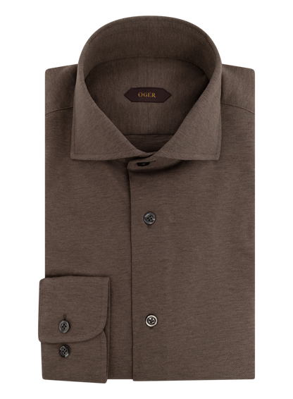 Katoen shirt | FULL_WIDTH | TAUPE