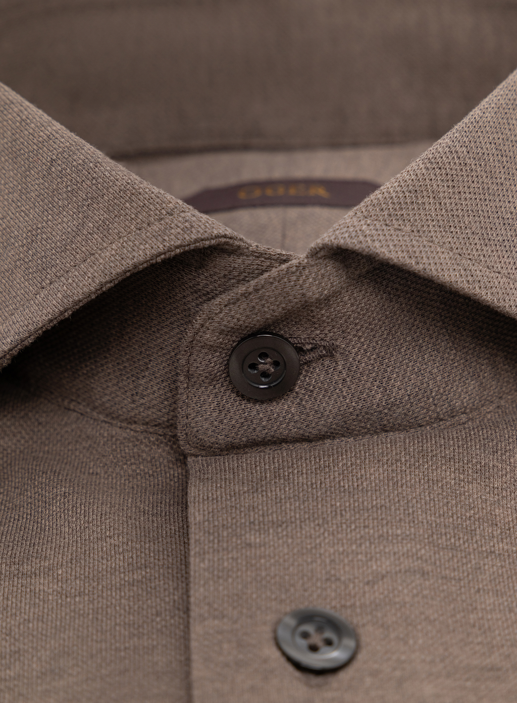 Overhemd van katoen | FULL_WIDTH | TAUPE