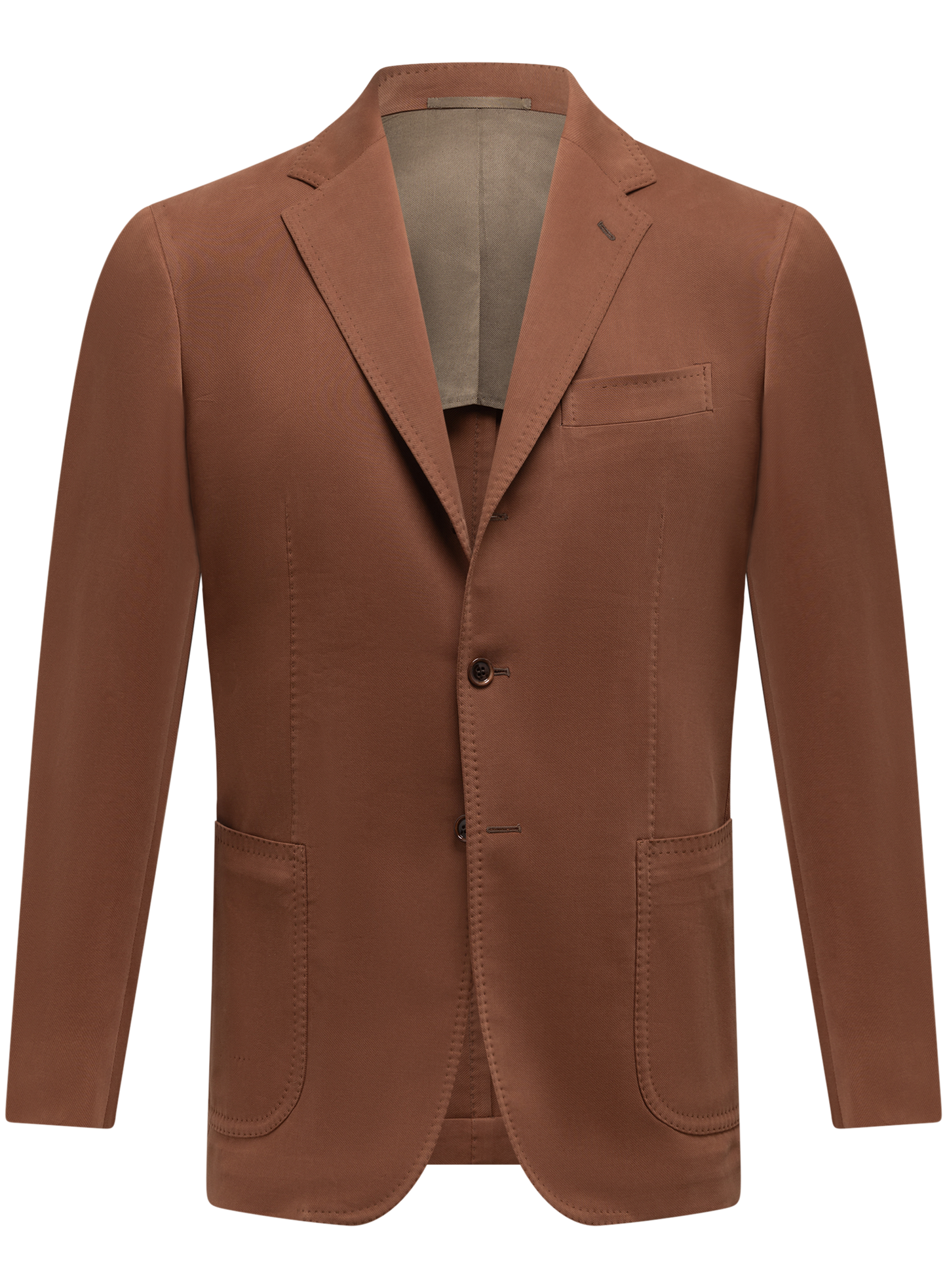 Jasje van katoen en modal | FULL_WIDTH | Roest