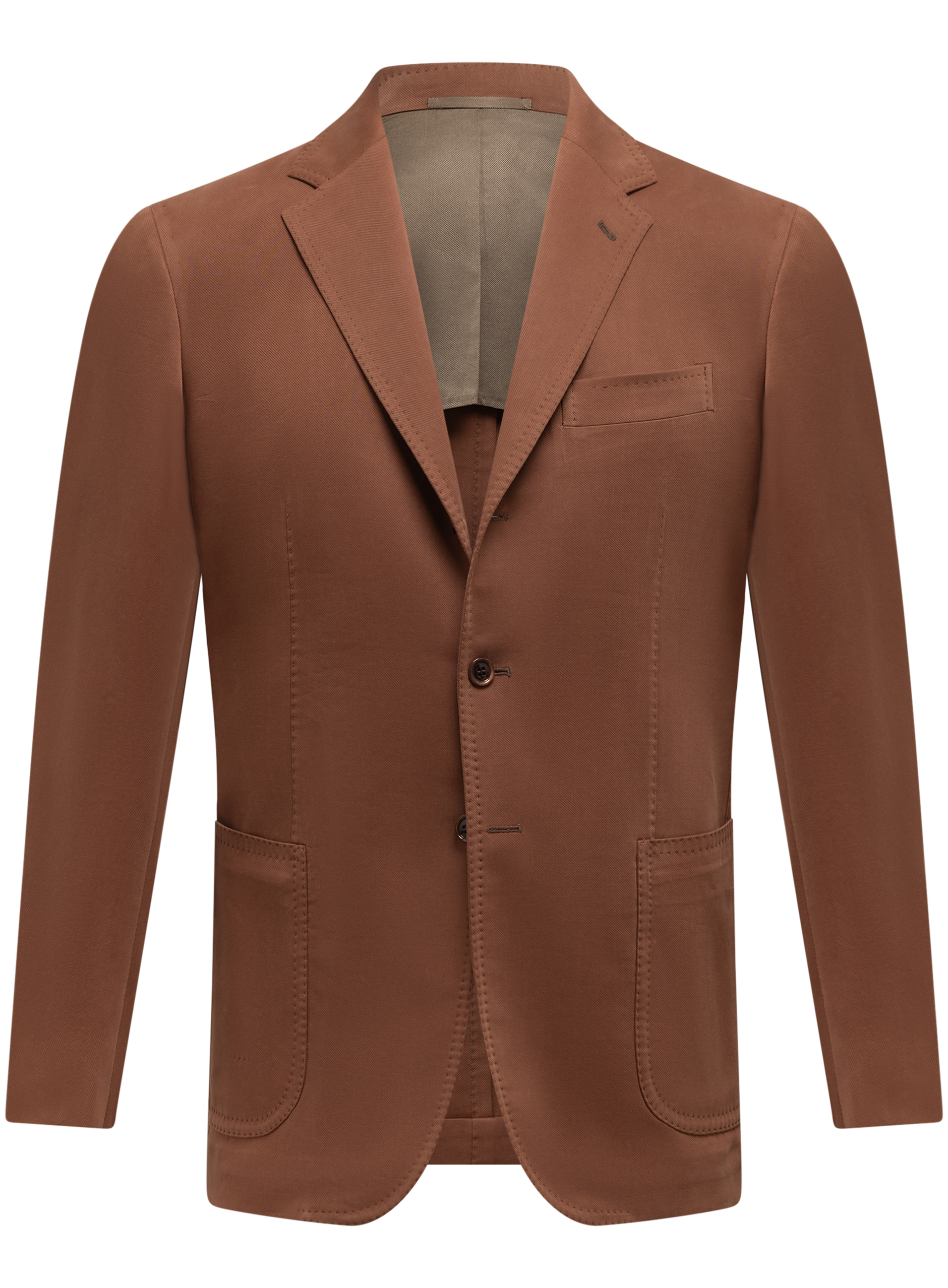 Jasje van katoen en modal | FULL_WIDTH | Roest