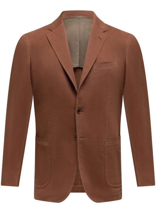 Jasje van katoen en modal | FULL_WIDTH | Roest