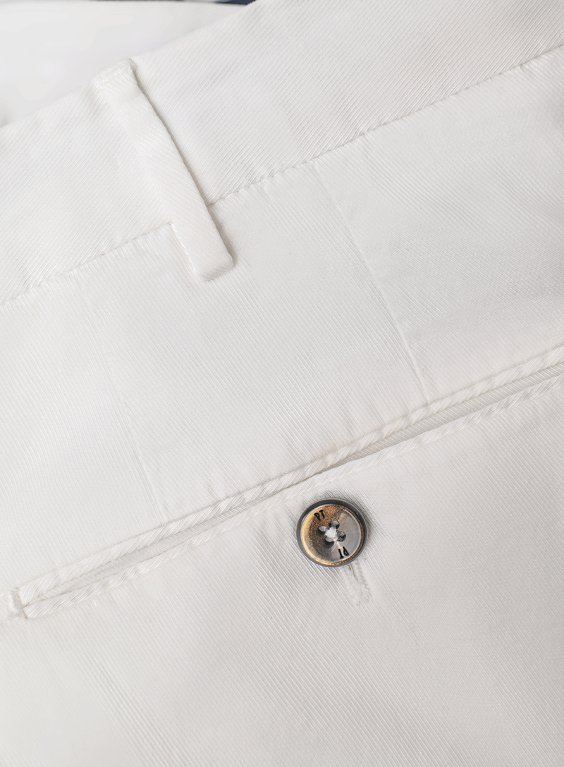 Broek van katoen | FULL_WIDTH | Wit