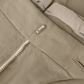 Bandplooi broek van katoen en linnen | FULL_WIDTH | Beige