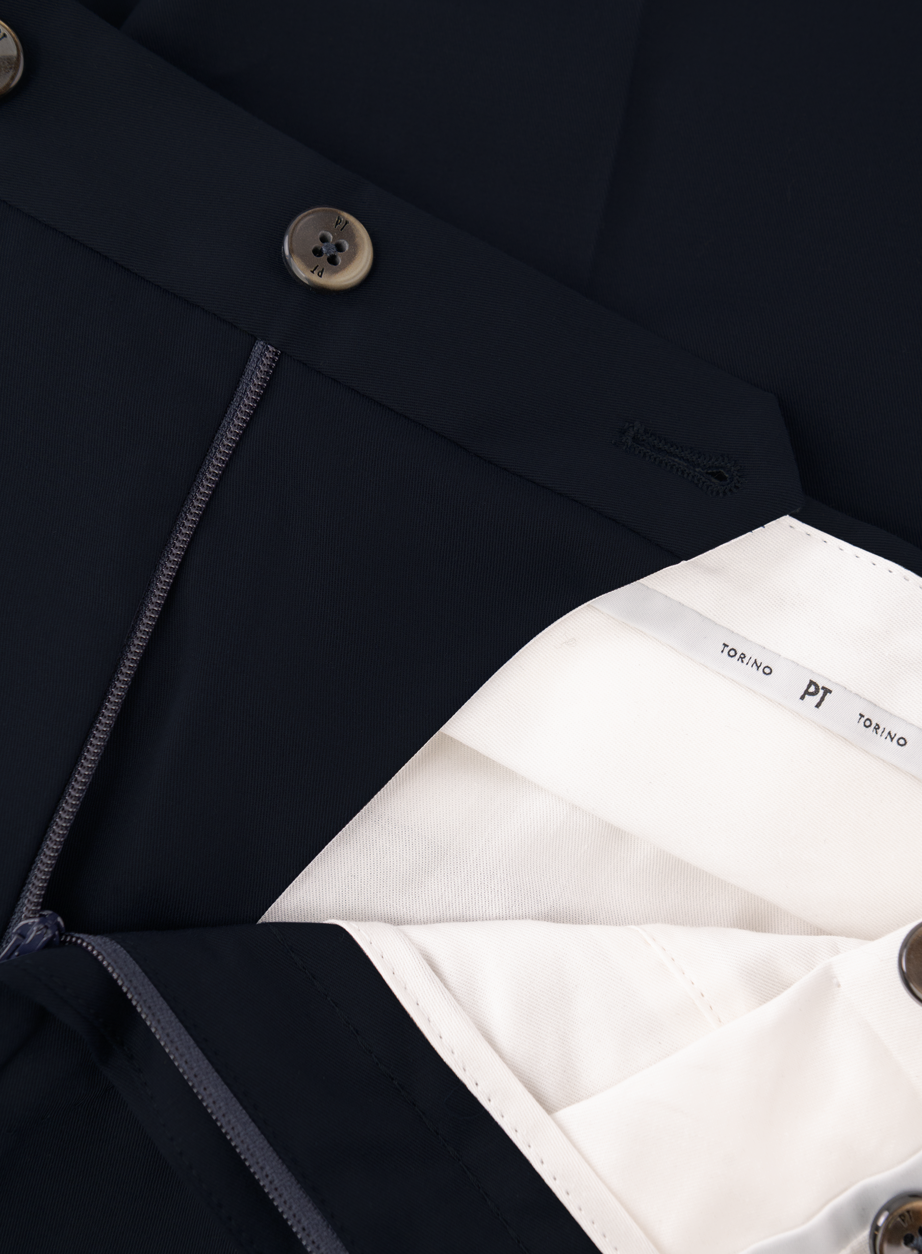Broek van katoen | FULL_WIDTH | BLUE NAVY