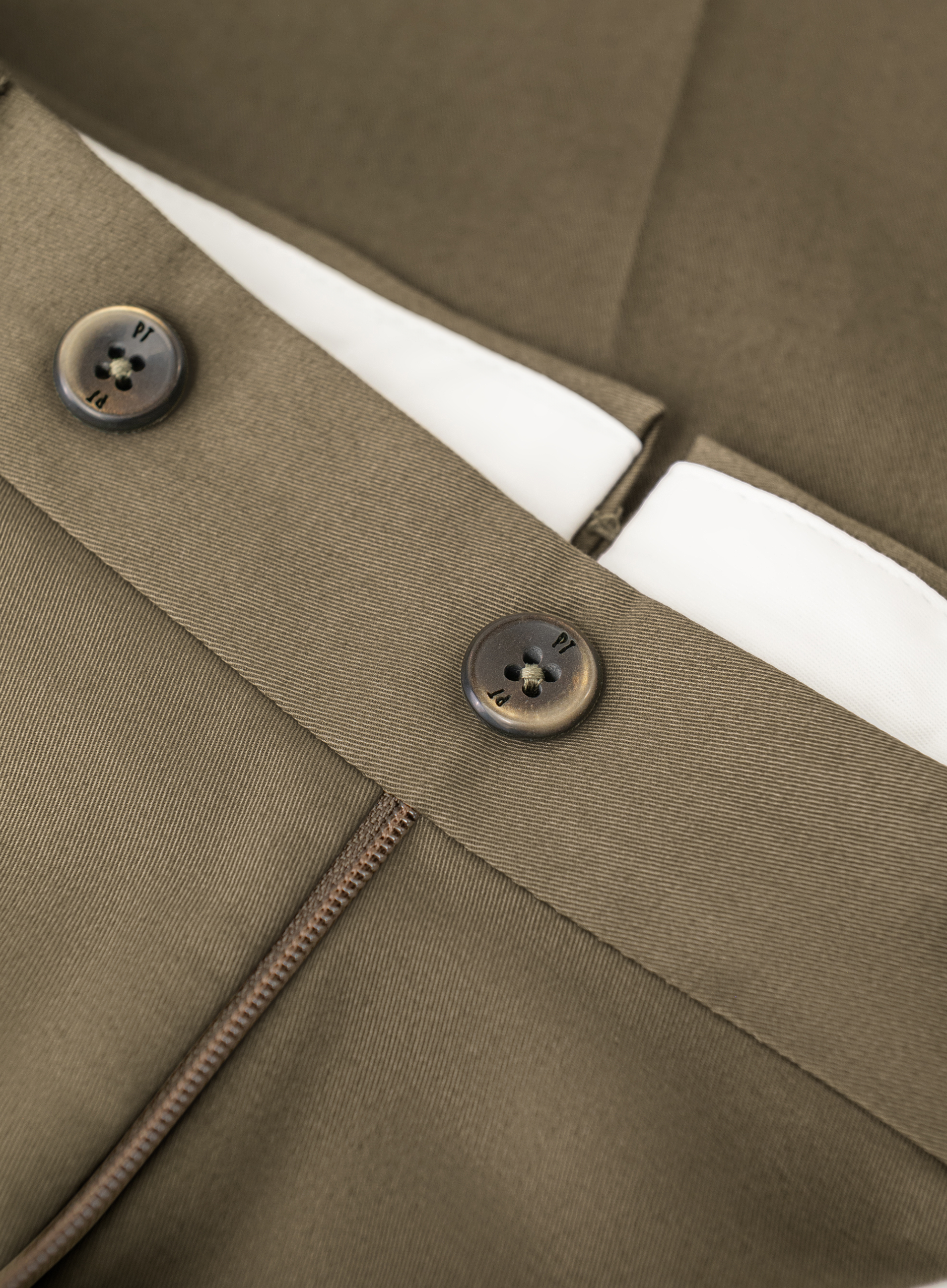 Broek van katoen | FULL_WIDTH | Groen