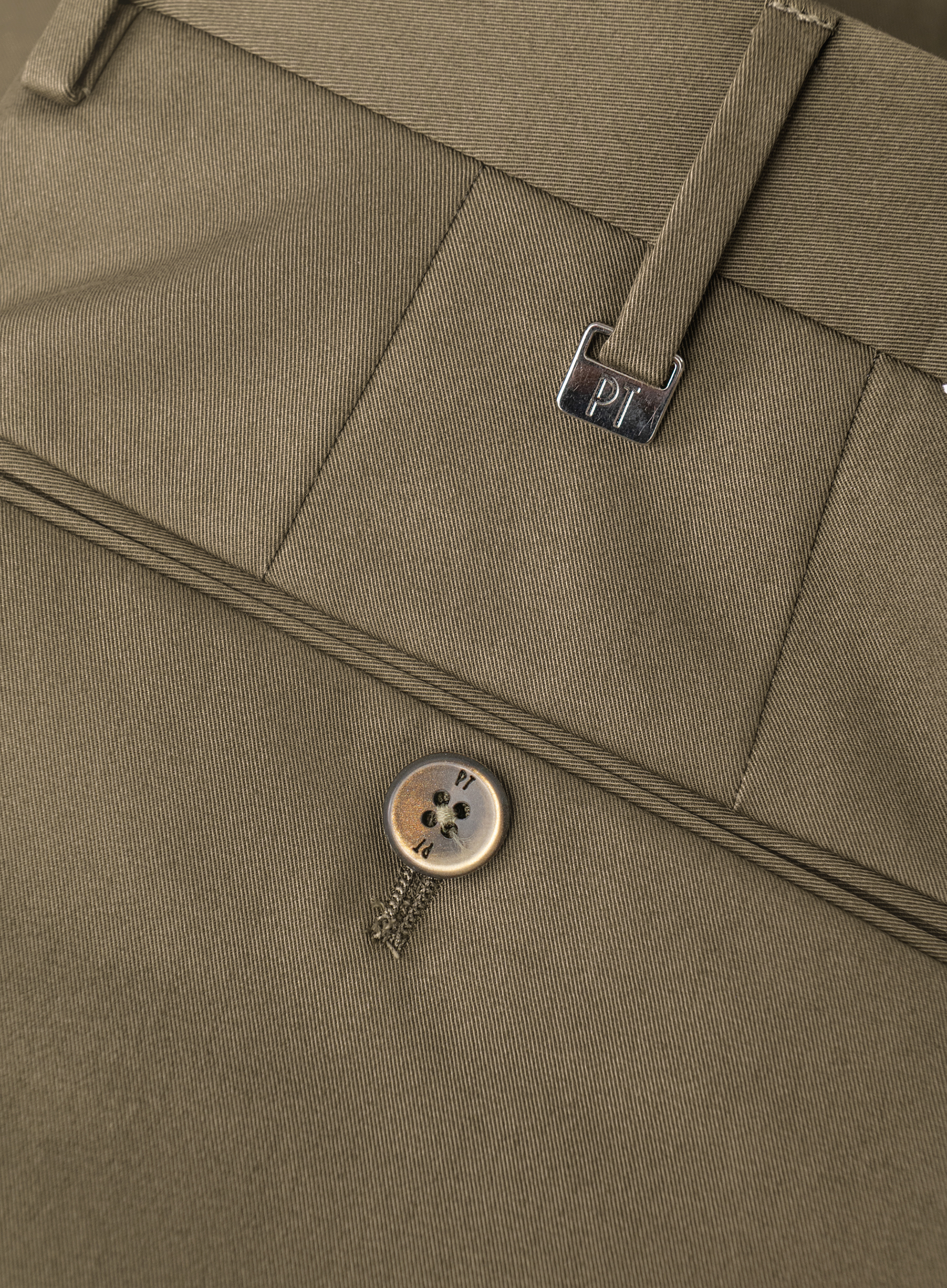 Broek van katoen | FULL_WIDTH | Groen