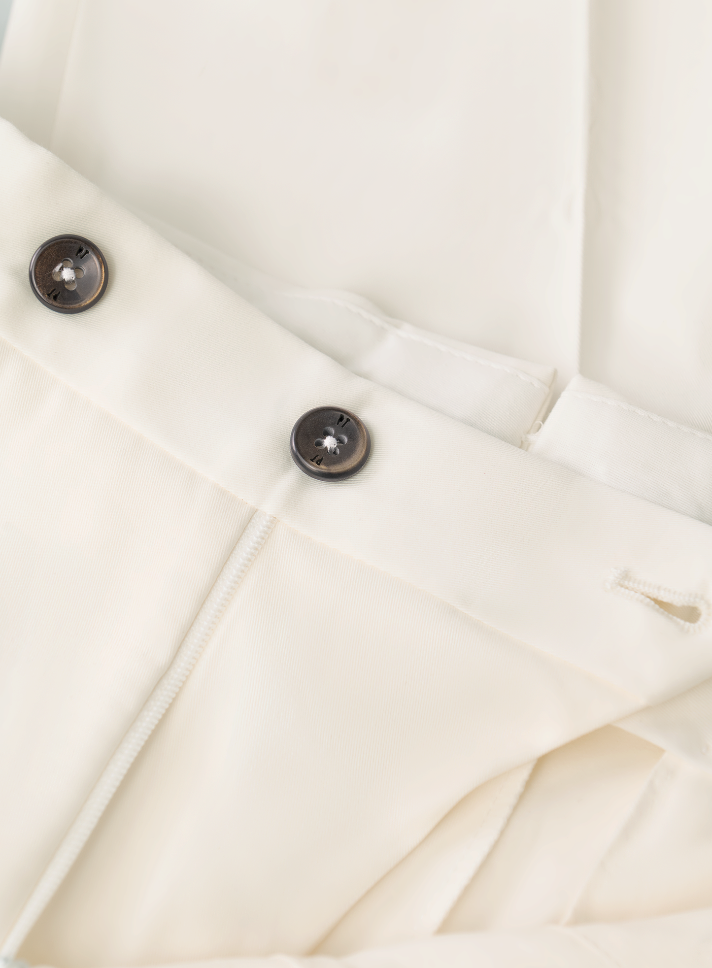 Broek van katoen | FULL_WIDTH | Wit