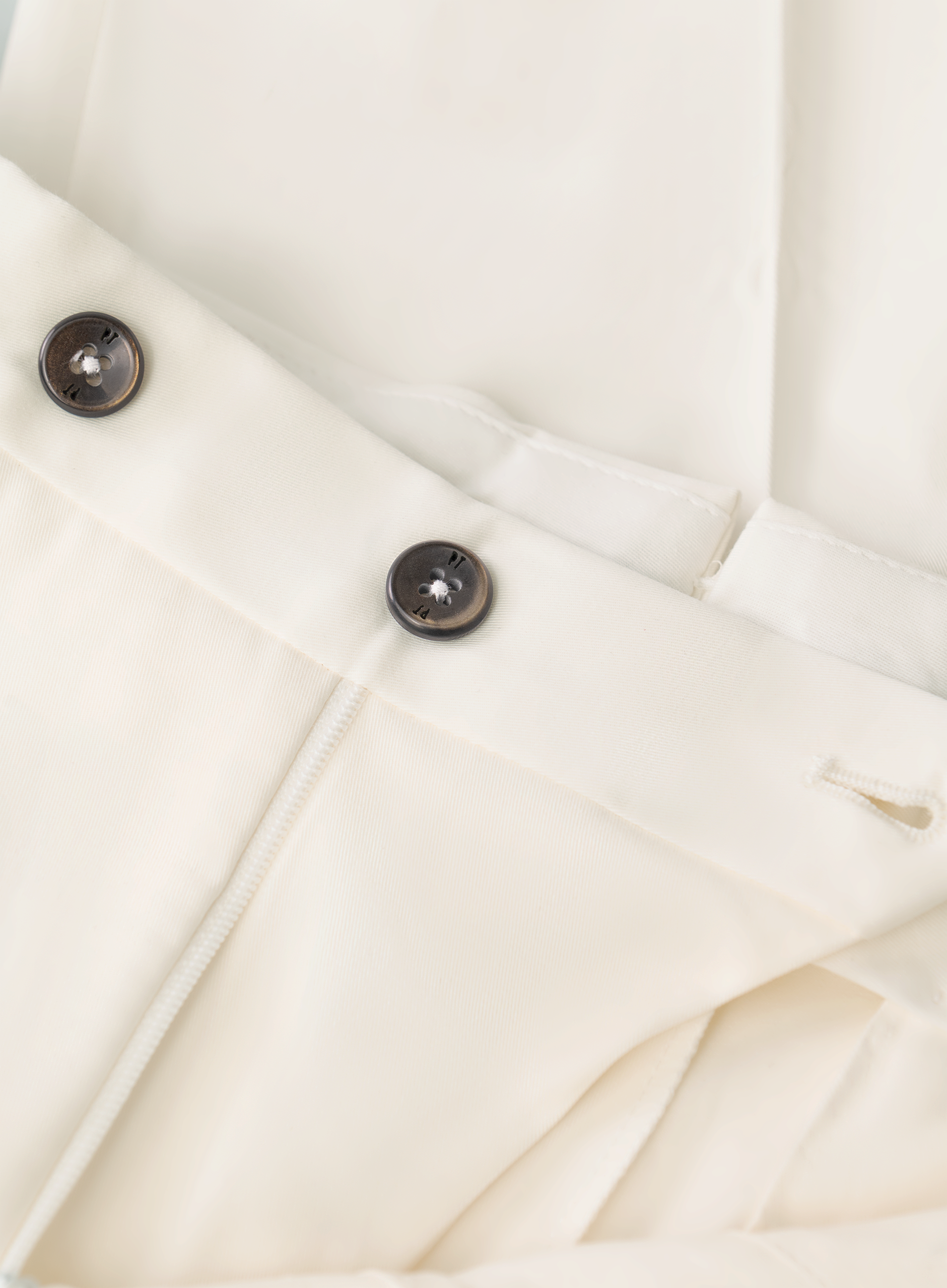 Broek van katoen | FULL_WIDTH | Wit