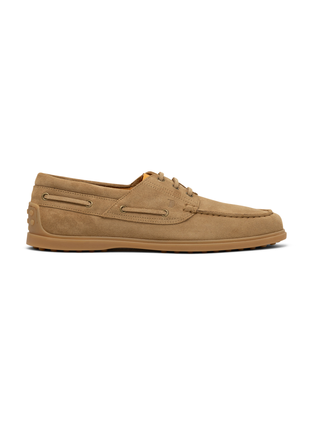 Lace-Up suède loafers | Beige