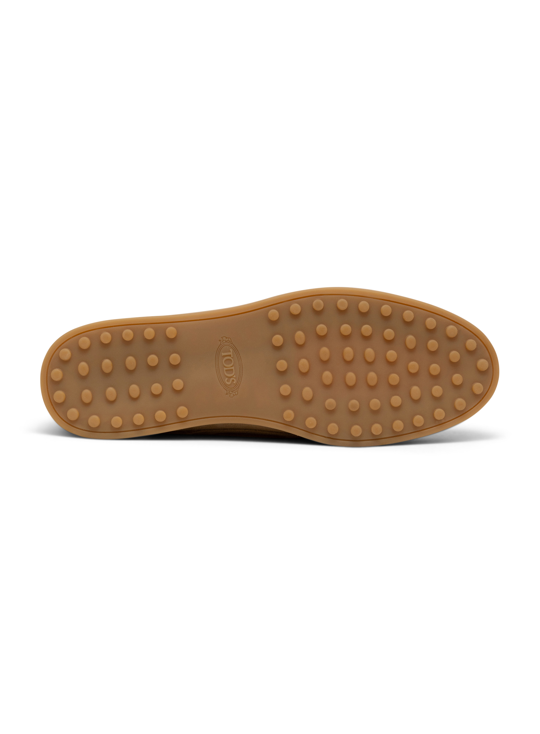 Lace-Up suède loafers | Beige